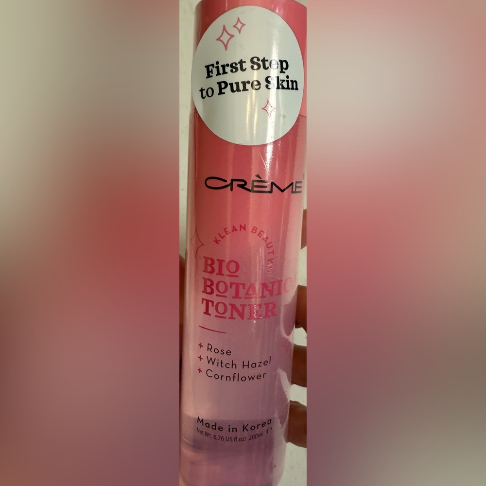 The Crème Shop Bio Botanical Toner new